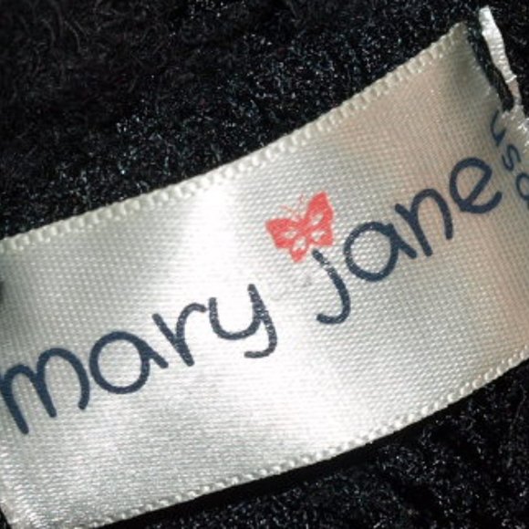 Black Lace Short Sleeve Blouse USED BY MARY JANE Size M - Picture 2 of 3